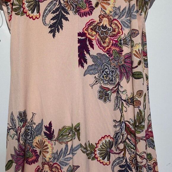 Cato Women's Multicolor Floral Round Neck Pullover Sleeveless Dress Size XS NWT - Picture 10 of 13
